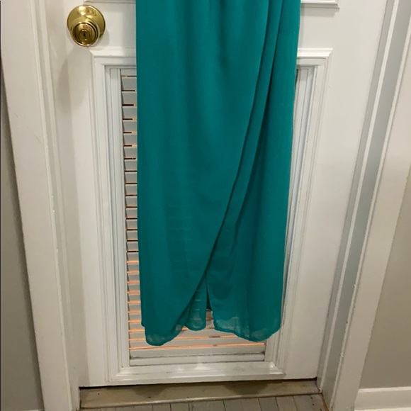 Zara Trafaluc turquoise dress size Small - Picture 5 of 5